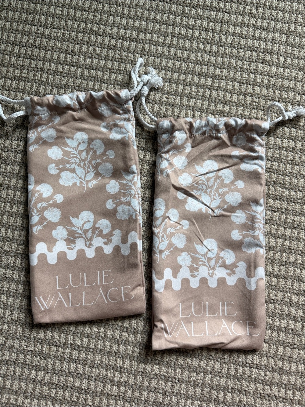 Lulie Wallace Drawstring Pouch - set of 2